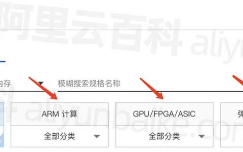 阿里云服务器架构X86计算_ARM_GPU/FPGA/ASIC_裸金属_超级计算集群