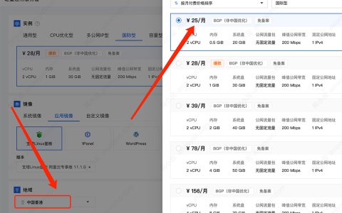 阿里云香港25元服务器在哪购买？找到了